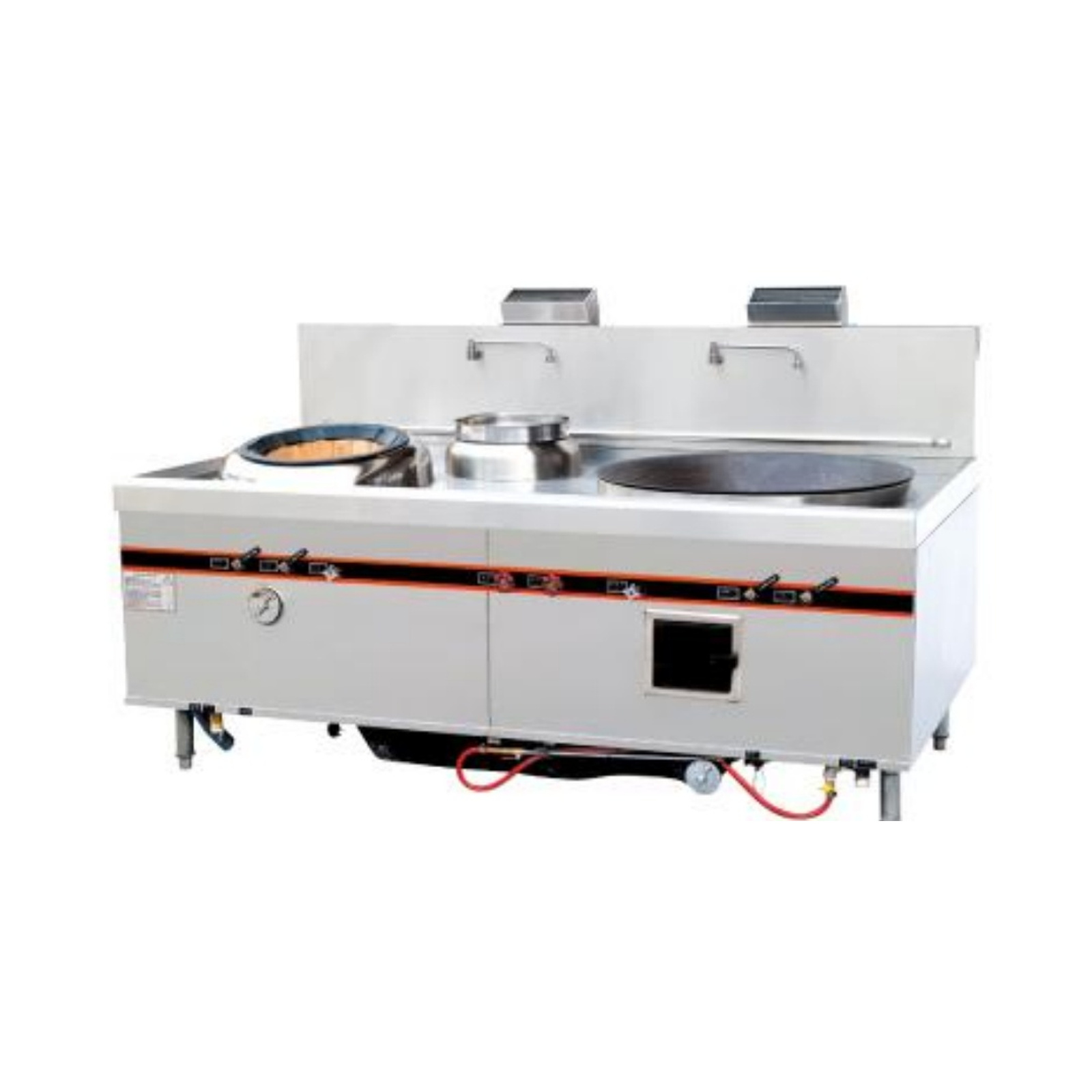 Single Wok with Big Pot Range