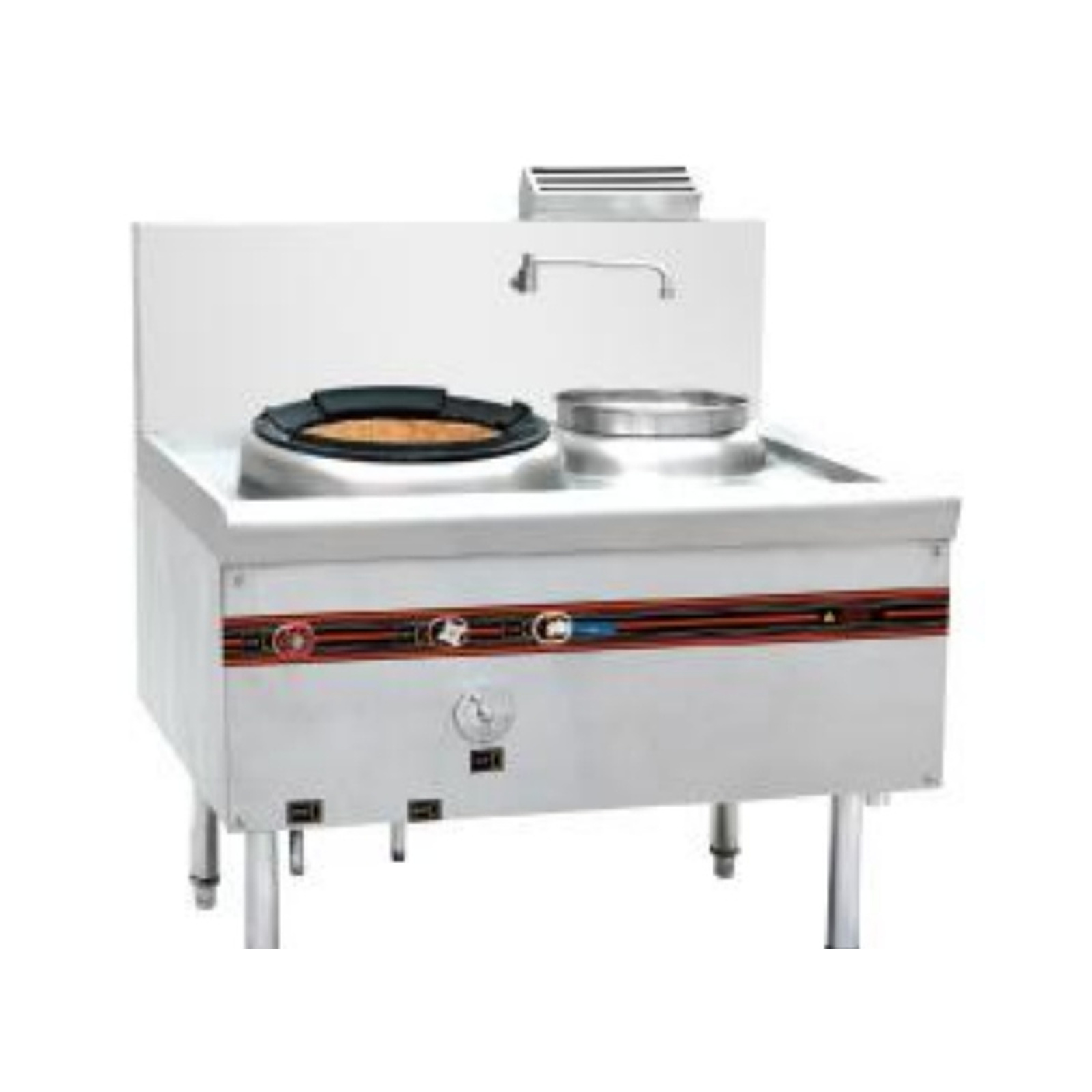 Single Wok Single Tail Cooking Range